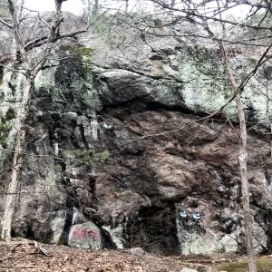 Joe's Rock Large Rock Cropping in Massachusetts